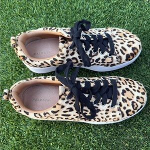Halogen Women's Ivie Genuine Calf Hair Sneakers Shoes size 8